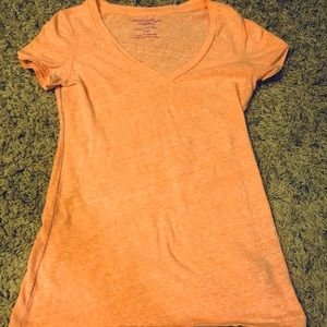 Women AE Outfitter bright orange shirt